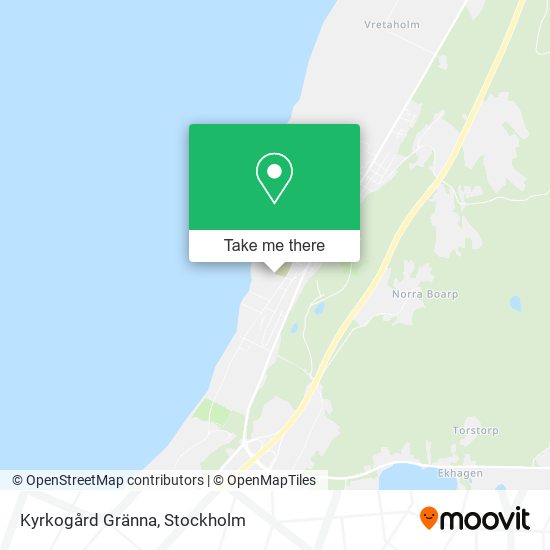 Kyrkogård Gränna map