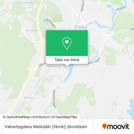 Vätterbygdens Metklubb (Vbmk) map