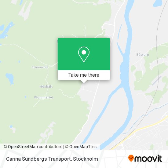 Carina Sundbergs Transport map