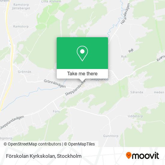 Förskolan Kyrkskolan map