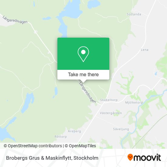 Brobergs Grus & Maskinflytt map