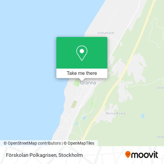 Förskolan Polkagrisen map