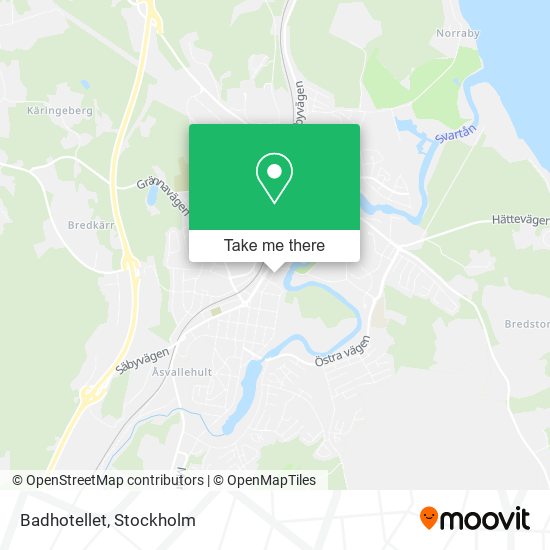 Badhotellet map