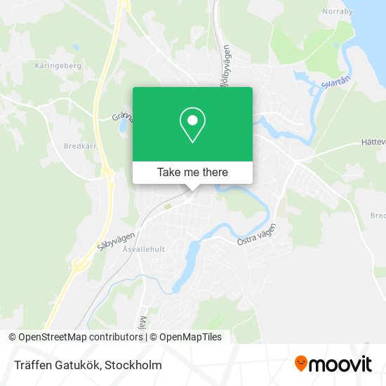 Träffen Gatukök map