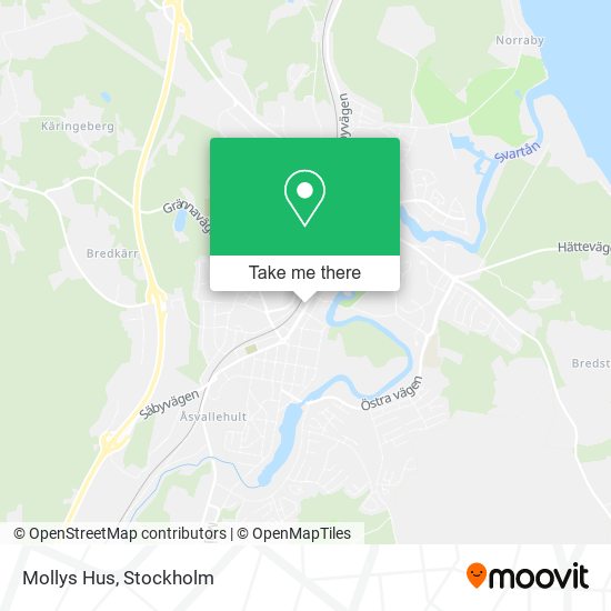 Mollys Hus map