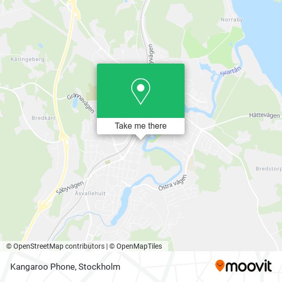 Kangaroo Phone map