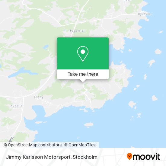 Jimmy Karlsson Motorsport map