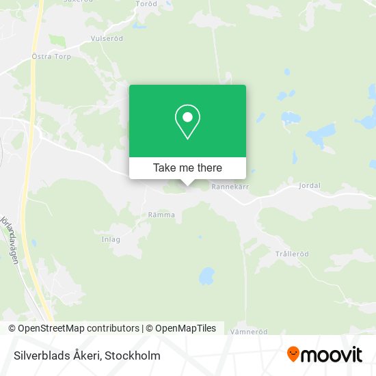 Silverblads Åkeri map