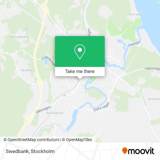 Swedbank map