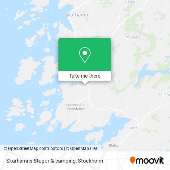 Skärhamns Stugor & camping map