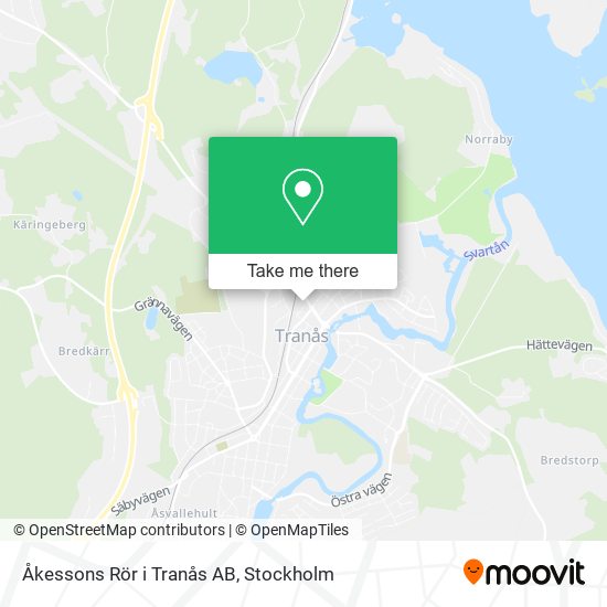 Åkessons Rör i Tranås AB map