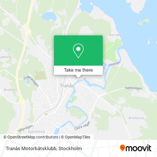 Tranås Motorbåtsklubb map