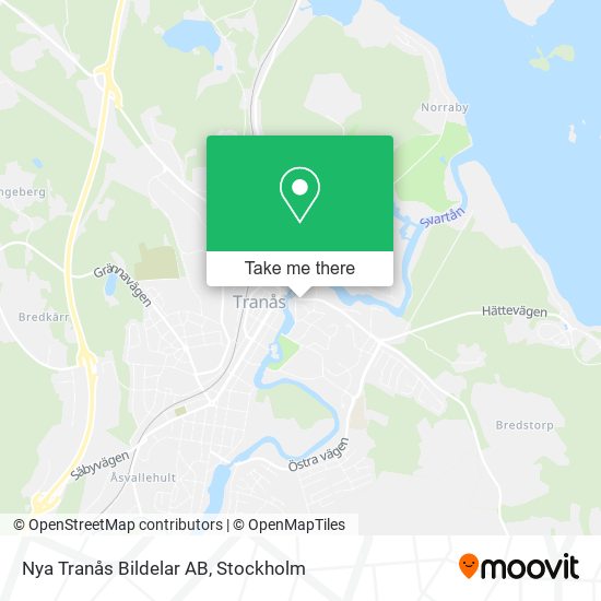 Nya Tranås Bildelar AB map