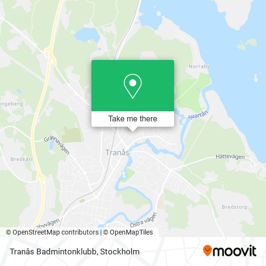 Tranås Badmintonklubb map