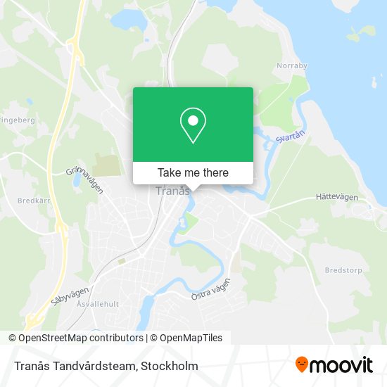 Tranås Tandvårdsteam map