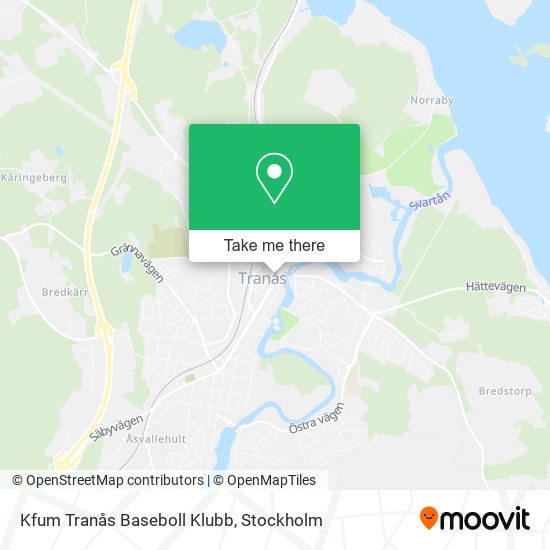 Kfum Tranås Baseboll Klubb map