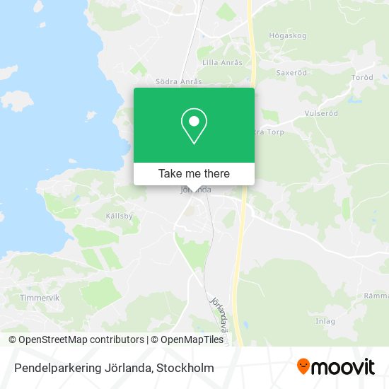 Pendelparkering Jörlanda map