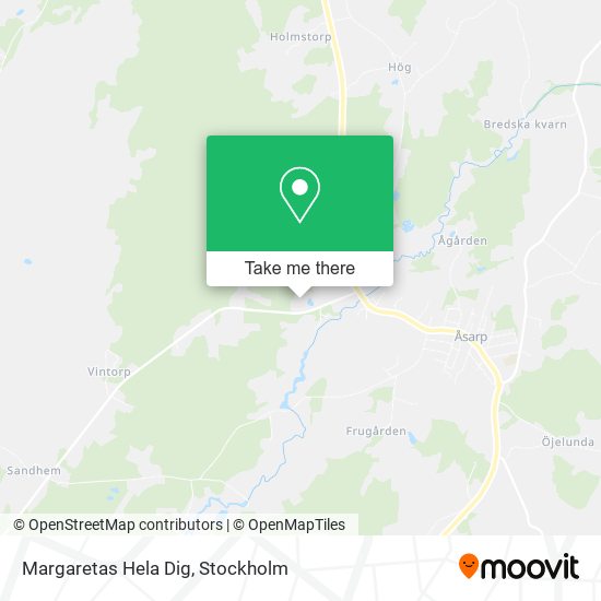 Margaretas Hela Dig map