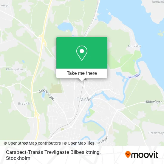 Carspect-Tranås Trevligaste Bilbesiktning map