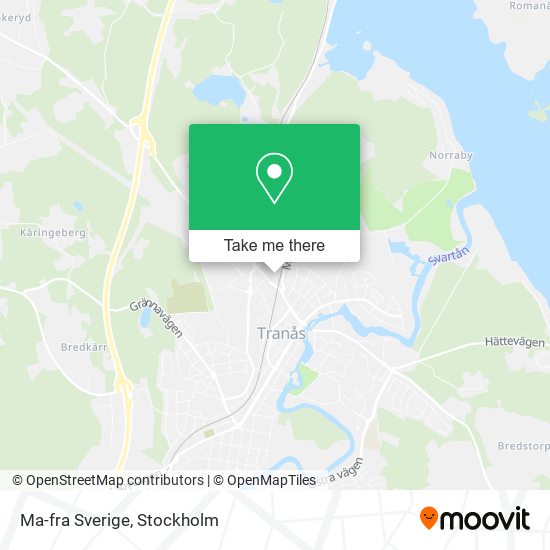 Ma-fra Sverige map