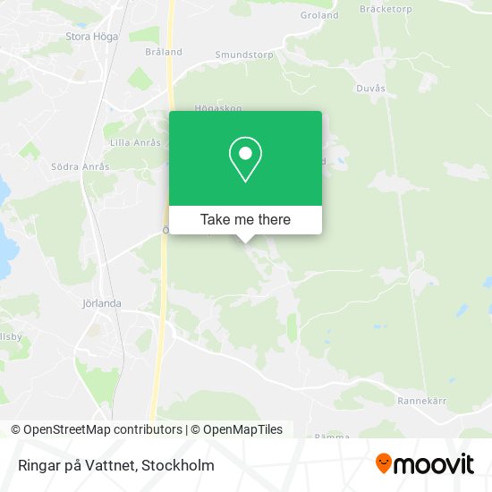 Ringar på Vattnet map