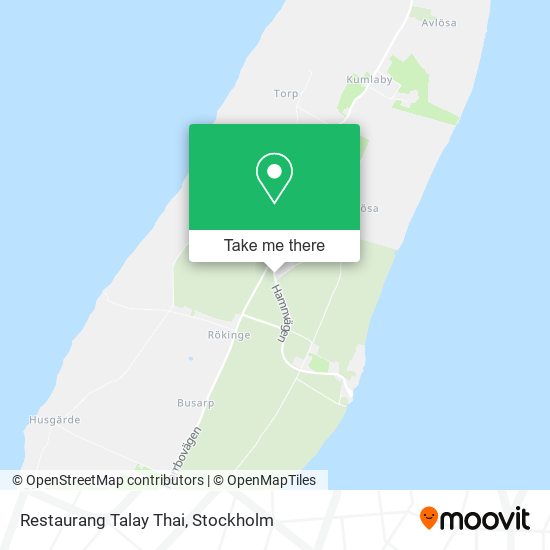 Restaurang Talay Thai map