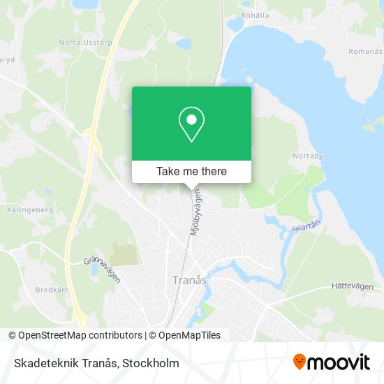 Skadeteknik Tranås map