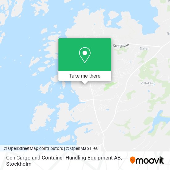 Cch Cargo and Container Handling Equipment AB map