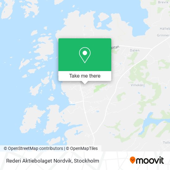 Rederi Aktiebolaget Nordvik map