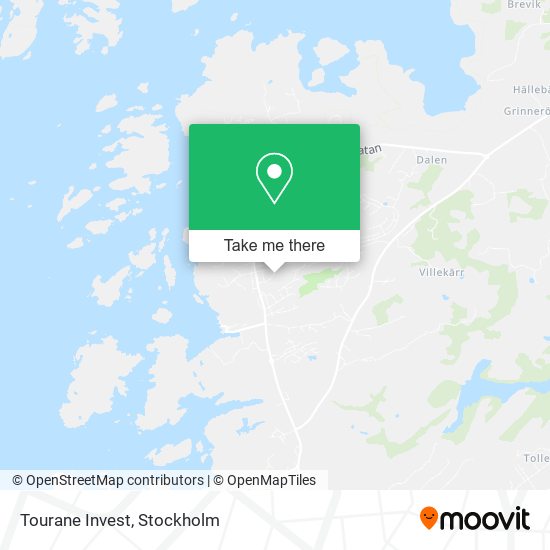 Tourane Invest map