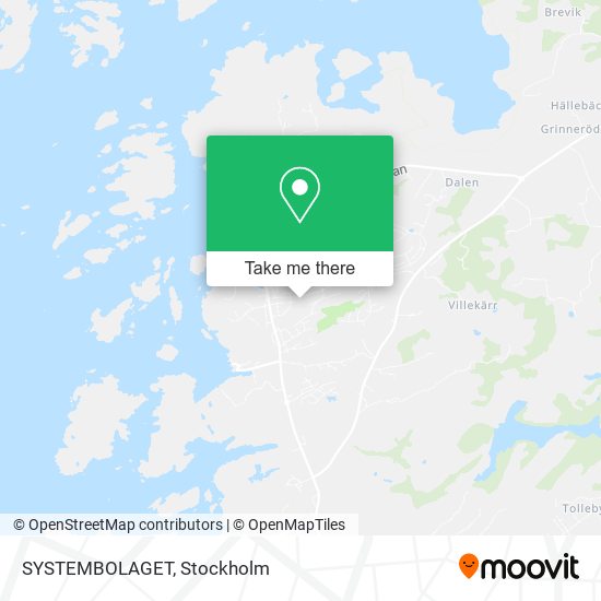 SYSTEMBOLAGET map