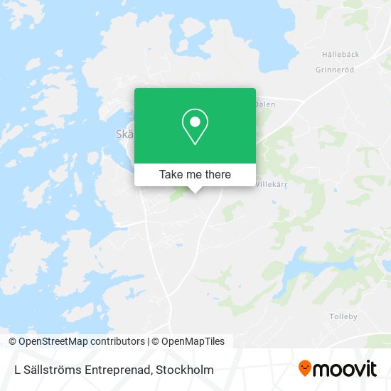 L Sällströms Entreprenad map