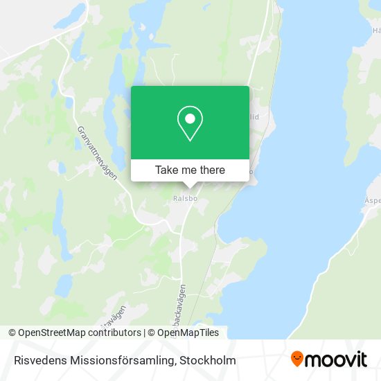 Risvedens Missionsförsamling map