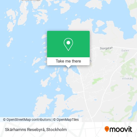 Skärhamns Resebyrå map