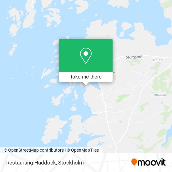 Restaurang Haddock map