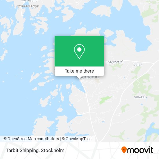 Tarbit Shipping map