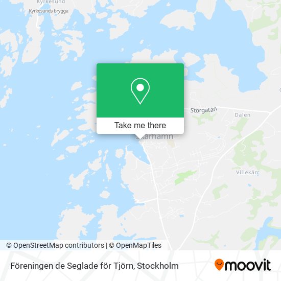 Föreningen de Seglade för Tjörn map