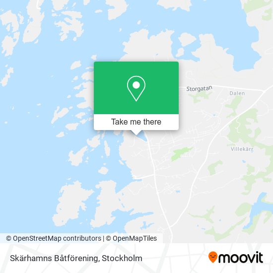 Skärhamns Båtförening map