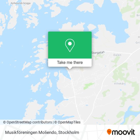 Musikföreningen Moliendo map