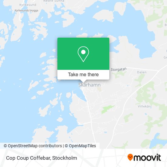 Cop Coup Coffebar map