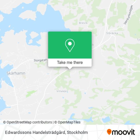 Edwardssons Handelsträdgård map