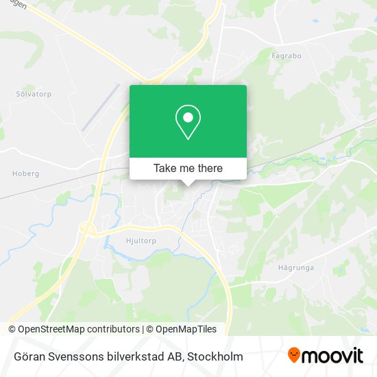 Göran Svenssons bilverkstad AB map