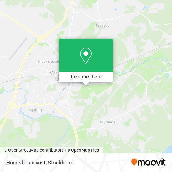 Hundskolan väst map