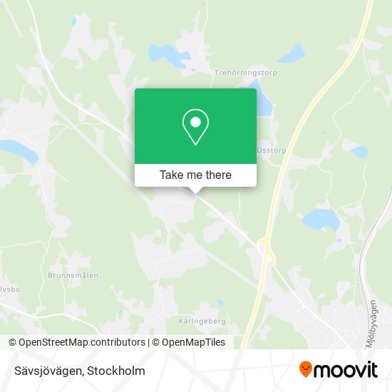 Sävsjövägen map
