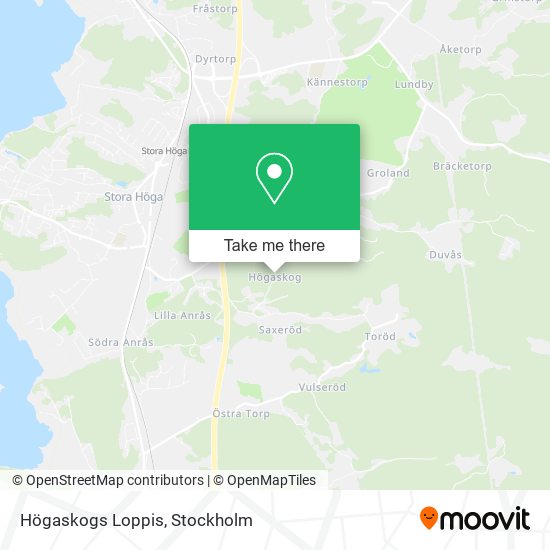 Högaskogs Loppis map