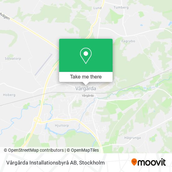 Vårgårda Installationsbyrå AB map