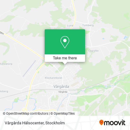 Vårgårda Hälsocenter map