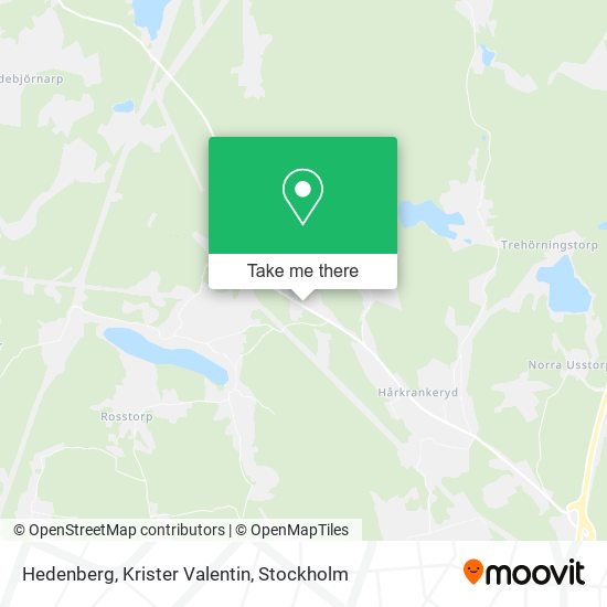 Hedenberg, Krister Valentin map