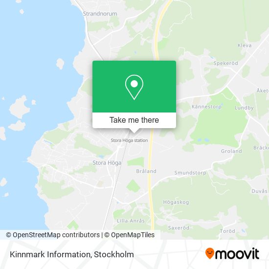 Kinnmark Information map