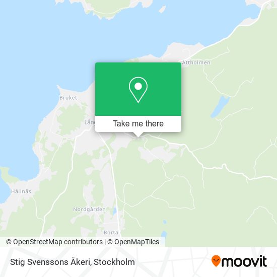 Stig Svenssons Åkeri map